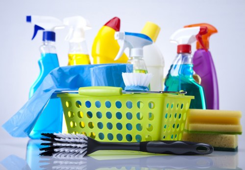 Office cleaning in Barnes for a modern workplace entrance