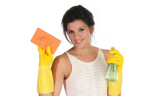 Living room and bedroom deep cleaning for Barnes rental property