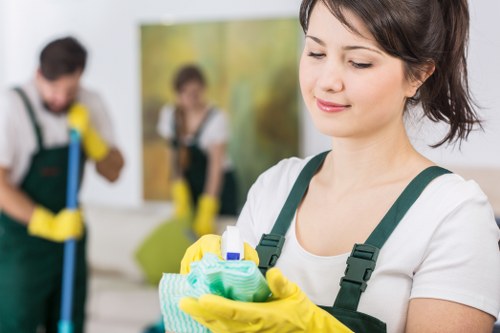 Kitchen surfaces maintained through domestic cleaning in Barnes